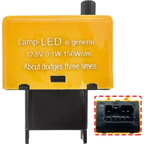 Contrôleur LED clignotant 8 broches pour Toyota/Lexus (identique à 118) (1/5)