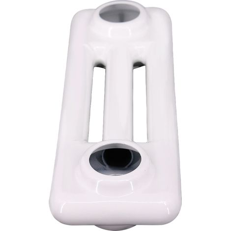 NRG White Traditional Cast Iron Style Radiator Central Heating Rads 3 Column Tube Sample (1/3)