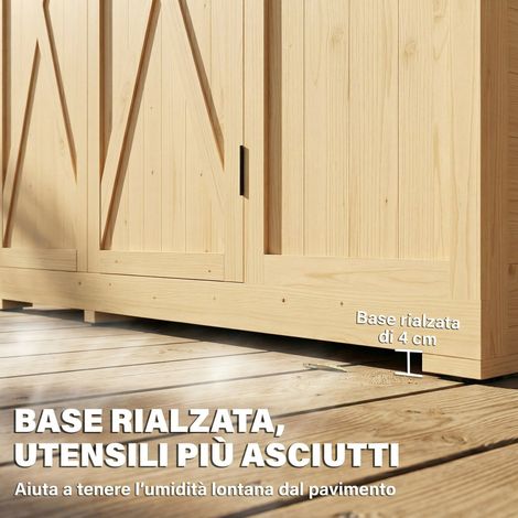 Serre jardin 4 vitres, abri promenade avec parquet, spacieux cabanon extérieur