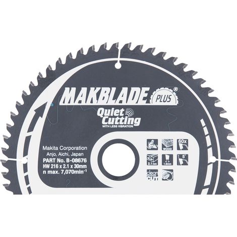 LAM TCT SPE BA 216/30/60 BOIS MAKITA B-08676