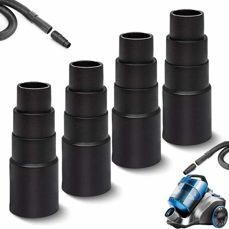 Adaptateur tuyau aspirateur, aspirateur aspirateur aspirateur, pour aspirateur sautente scie ponceuse -wrap - 4 pièces (1/5)