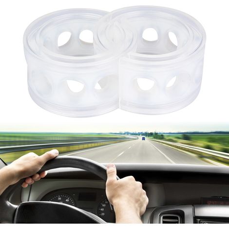 Entretien automobile 2 ressorts de voiture en caoutchouc d'amortissement transparent TPE C) (1/5)