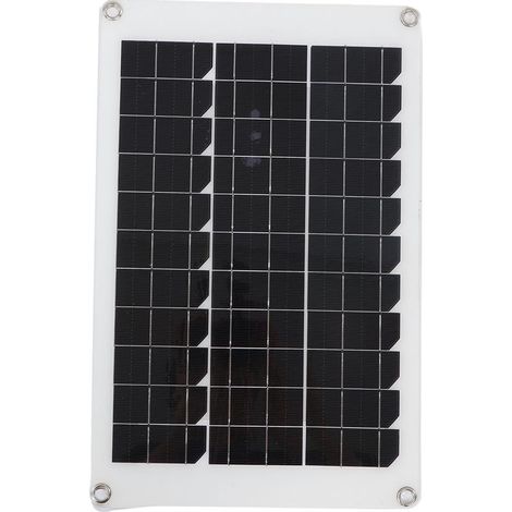 Kit de pompe de fontaine solaire 20W panneau alimenté à l'eau Submersible à faible bruit 12V pour bain d'oiseaux étang à poissons jardin hydroponique (1/5)