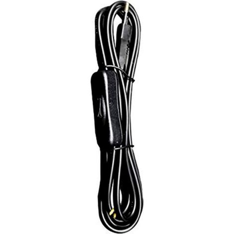 Interrupteur unipolaire 2 m, 2 A, 250 V, pour contrôler les circuits électriques dans les installations domestiques.