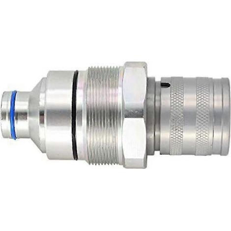 7246802 Raccord rapide hydraulique femelle à face plate de rechange pour chargeuse compacte compatible avec Bobcat (1/4)