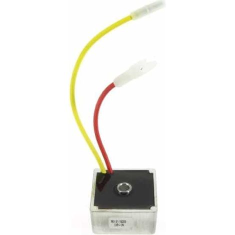 Régulateur de tension moto 5-9A – Longueur 75mm – Largeur 20mm – Épaisseur 40mm – Remplace BRIGGS ET STRATTON 491546, 691188, 794360