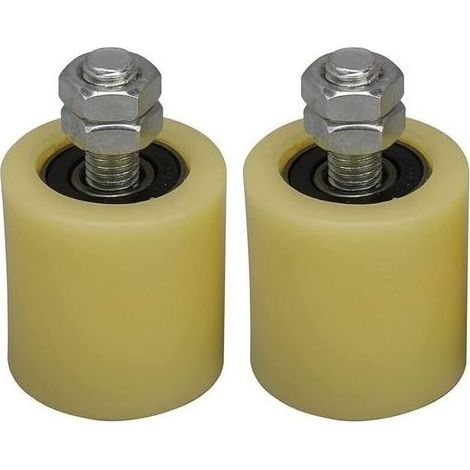 Wheel Of Guidance Sliding 48x50mm Nylon Steel Flat Bearing TO Roll With Screw M12 For Door Electric (1/5)