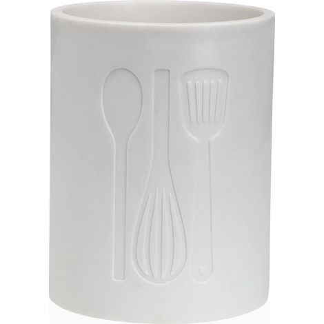 PORTAUTENSILIOS COCINA BLANCO (1/2)