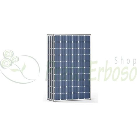 4 Paneles fotovoltaicos de alta eficiencia 50 Vdc
