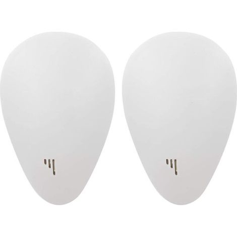 2 Paquets Répulsif Ultrason pour Anti Moustiques, Répulsif Anti Souris Interieur, Mouche, Rat, Cafard, Fourmi, Araignée, Rongeurs Insectes etc - (blanche, Réglementation européenne) (1/5)