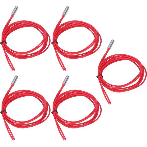 5 Stück 12V 40W Heizpatronen aus Edelstahl und Kupfer für 3D-Drucker 6x20mm (1/5)