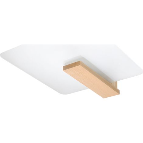 Plafoniera Lappo 2 E27 in legno naturale Sollux SL.1095 (1/5)