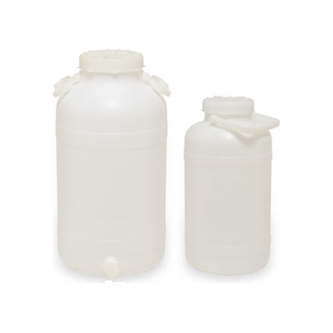 Bidone alimenti bocca larga 5 litri con tappo BL5 senza rubinetto