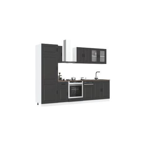 Ensemble d'armoires de cuisine 8 pcs Kalmar bois d'ingénierie (1/5)