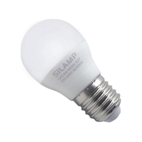 Ampoule LED E27 8W 220V G45 300° - Blanc Froid 6000K - 8000K - SILAMP (1/4)