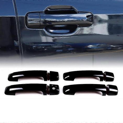 Passend für Toyota Sequoia Türgriff-Außengriff-Zierschnalle (Modell 07-21) – Glänzend Schwarz, Einzelloch (1/3)