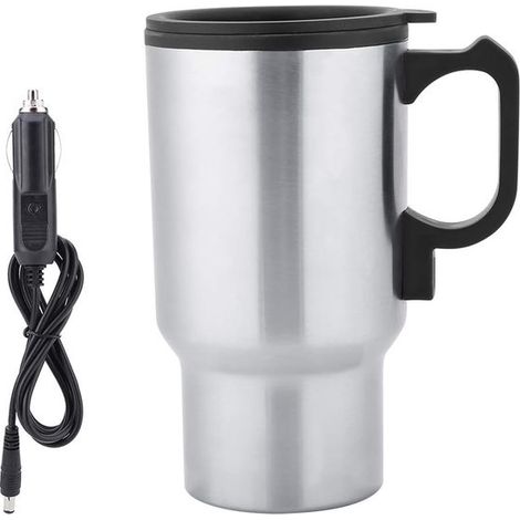 Hervidor eléctrico para coche de 12 V: taza térmica de viaje para llevar. (1/5)
