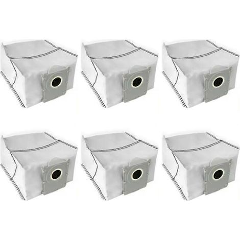 Sacs à poussière Ecovacs Deebot X9 Pro Omni/X9 Pro (pack de 6), accessoires de rechange grande capacité, collecte de poussière haute efficacité. (1/5)