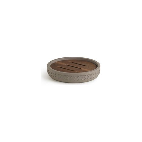 GEDY THEA PORTASAPONE GRIGIO/NATURALE SCURO