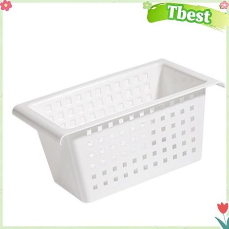 Tbest organisateur sous l'évier Panier de Rangement Rodable Sous L'organisateur de L'évier PP Plastique Pasking meuble casier (1/5)