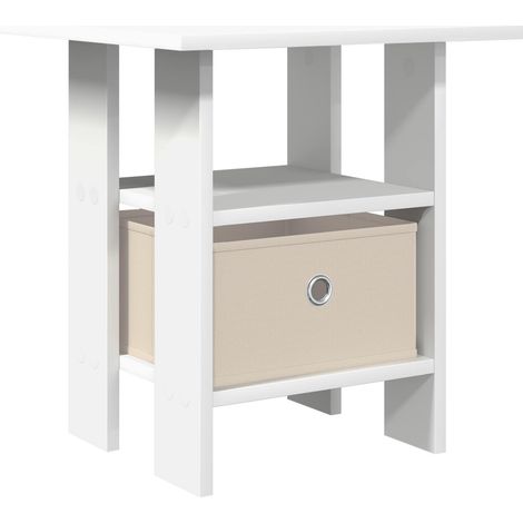 Maison Exclusive - Nachttisch mit Schubladen Weiß 41 x 40 x 45 cm