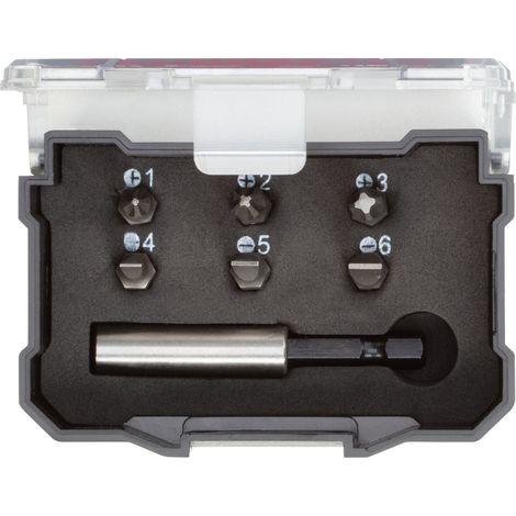 GEDORE red R33005007 Bit-Box 1/4 PH+SL+Bithalter magnetisch 7-teilig (1/5)