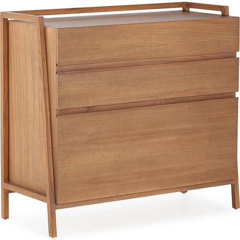 Chiffonnier élégant en bois de cèdre naturel - Cèdre naturel lumineux (1/5)