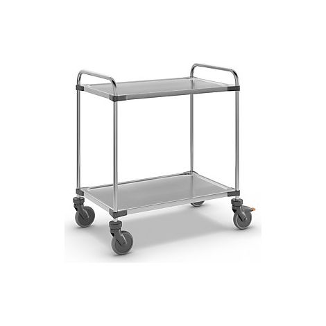 Mesa rodante de acero inoxidable VARITHEK SERVO+  LxAxH 870 x