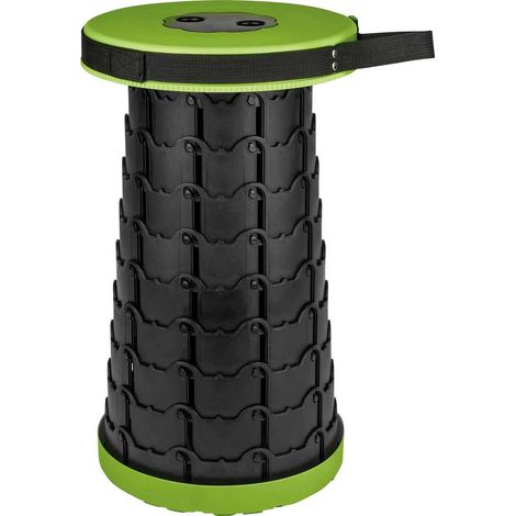 Calima Sgabello pieghevole Verde, Nero 46067 Carico (peso) (max.) 150 kg