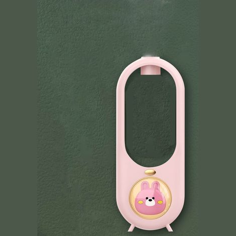 Difusor de aromaterapia USB con función de temporizador y neutralización de olores – humidificador para oficina, baño, dormitorio – Rosa (1/5)