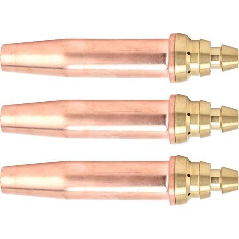 3 buses de coupe au propane 0.9mm 1.2mm 1.5mm pour chalumeau isobare et découpeuse à flamme