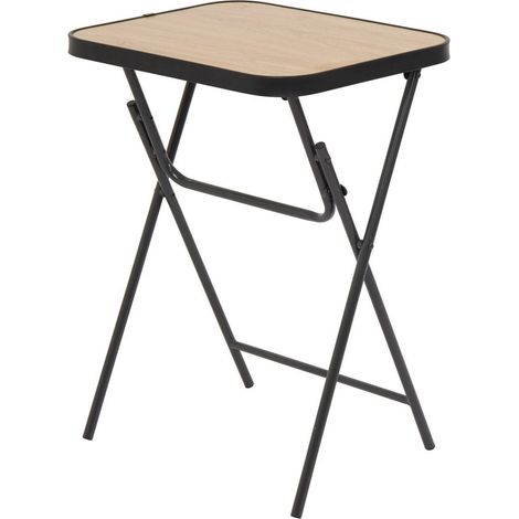 Flexy plus tavolo pieghevole a 4 posti 48x38cm nero - 5five