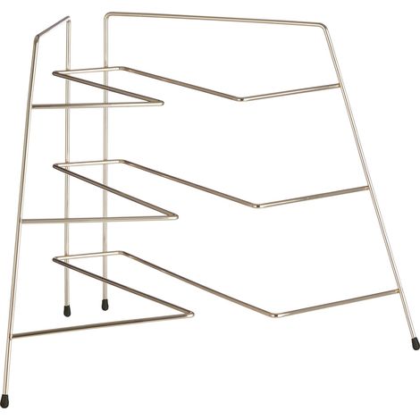 Premier Housewares Gold Plated Corner Plate Rack (1/5)