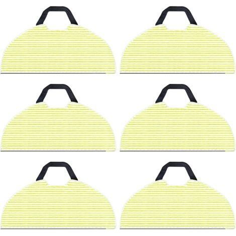 Lot de 6 chiffons de nettoyage de rechange pour aspirateur robot Shark RV2610WA AV2610WA AI Ultra 2 en 1, chiffon de nettoyage en microfibre Shark AI Ultra (1/3)