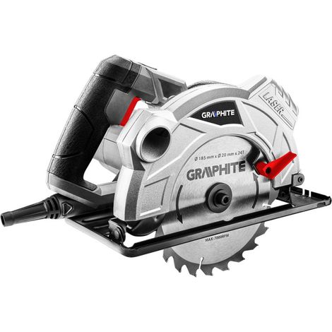 Graphite 58G492 sierra circular 1500 W 185 mm gris (1/3)