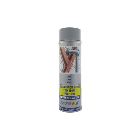 Pintura Galvanizada Mate, Aerosol 400 ml.