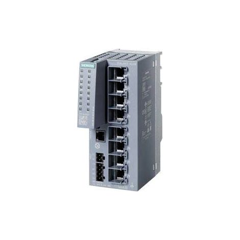 Switch réseau Siemens 6GK5208-0BA00-2AC2 10 / 100 MBit/s X004851