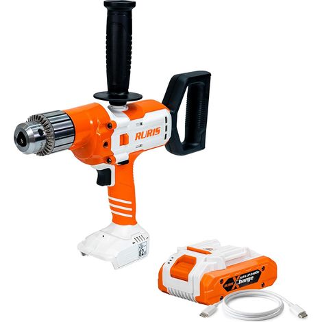 Perceuse Visseuse Sans Fil RURIS RMX1390 20V 130 Nm Brushless - 2 Vitesses, Mandrin 16 mm, LED - Avec Batterie 4Ah (1/5)