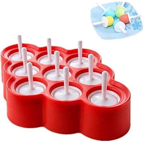 Molded of Hockey on Glace baton of cream iced in Mini Molded to Popsicle in Silicone DIY suitable to Your Child- (1/5)