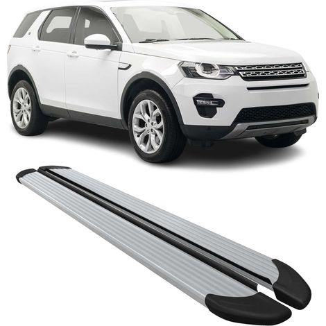 OMAC Trittbretter für Land Rover Discovery Sport 2014-2020 Aluminium Silber (1/5)