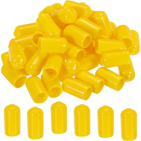 Caoutchouc Fin Capuchons Couvercle PVC Vinyle Vis Filetage (1/5)