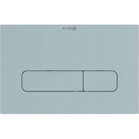 Kludi Unifix - Pulsador de descarga, azul claro 30PP01O4 (1/2)