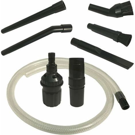 Universel - Ensemble mini buses/brosses pour aspirateurs, comprenant 8 pièces avec adaptateur pour raccord de 32 à 35 mm. (1/5)