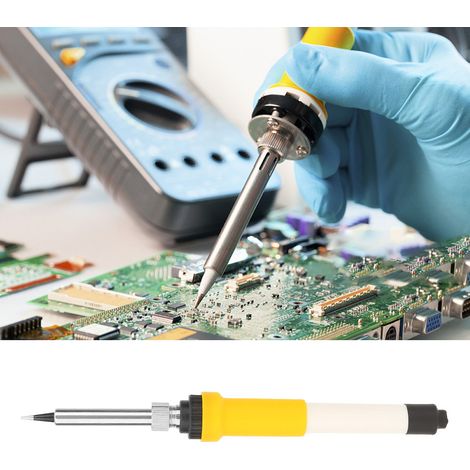 Fer à souder électrique 12 V CC, outil de réparation de circuits imprimés SMD, 60 W (1/5)