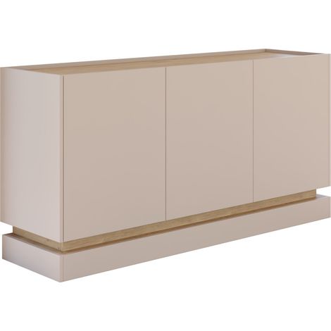 Aparador Comfivo Tilia I, Cachemira + Roble, 75x160cm, Número de puertas: 037cm, Aglomerado laminado
