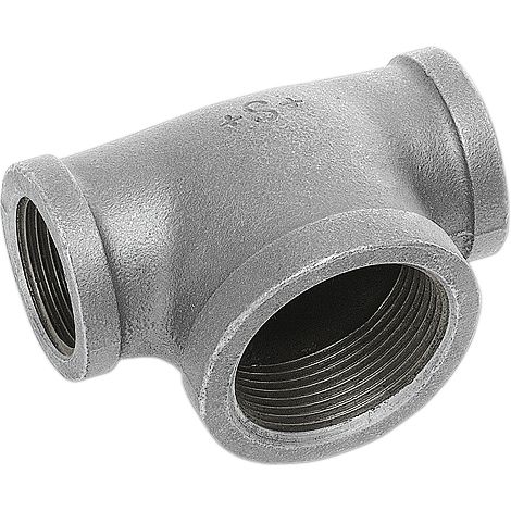 TEE UGUALE GHISA ZINCATA D  1.1/4   130- AMAFLEX- 1,0 pz