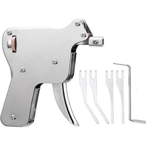 Kit de réparation pour ouvre-porte à percussion, clé en acier inoxydable, outils de serrurier, cadenas. (1/5)