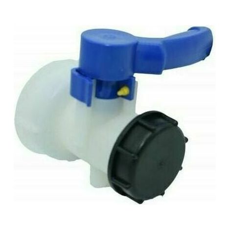 Vanne Papillon - DN40 62 mm - Pour Cuve IBC 1000 L - Température -20 à +70 °C - Pression 0,15 MPa - 3000 Cycles (1/5)