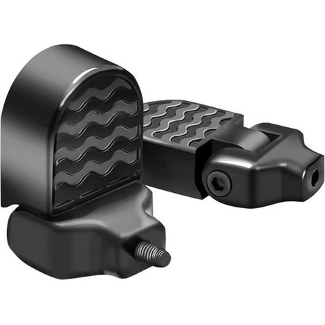 Repose-pieds pliable pour vélo, repose-pieds de vélo, repose-pieds pour vélo enfant, repose-pieds passager, support d'essieu arrière universel, pièces détachées pour vélo, repose-pieds pliable (1/5)