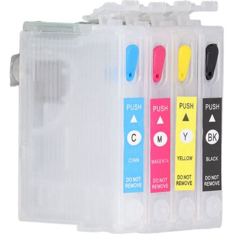 Cartouche d'encre PP BK CMY 4 couleurs, accessoire d'impression pour papier photo et documents T1261 T1262 T1263 T1264